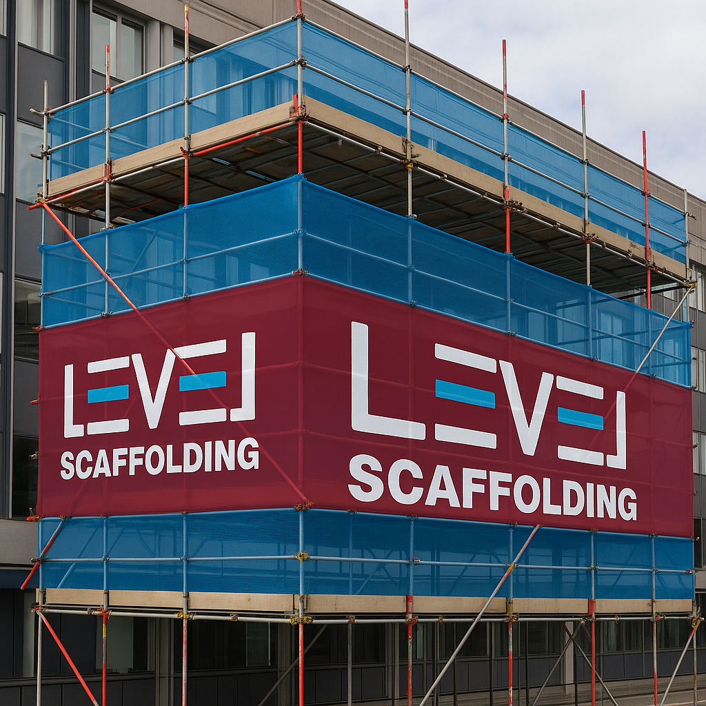 Commercial Building Scaffolding